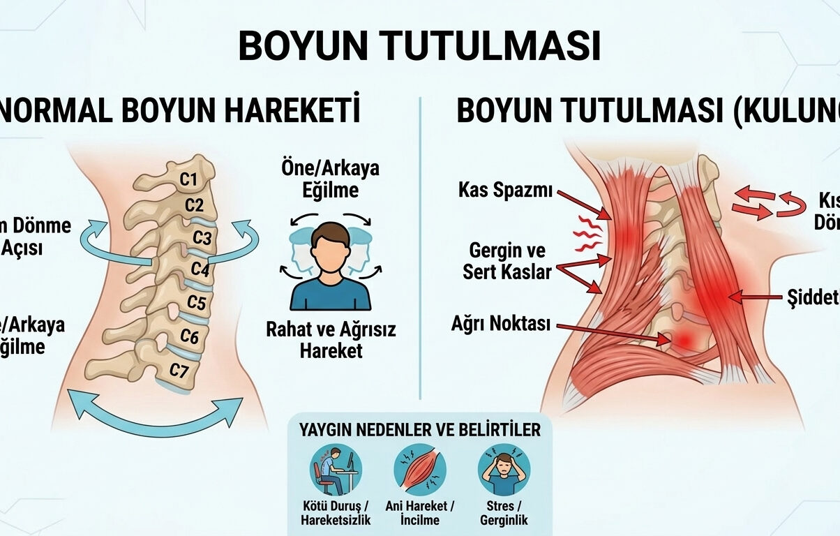 boyun tutulması